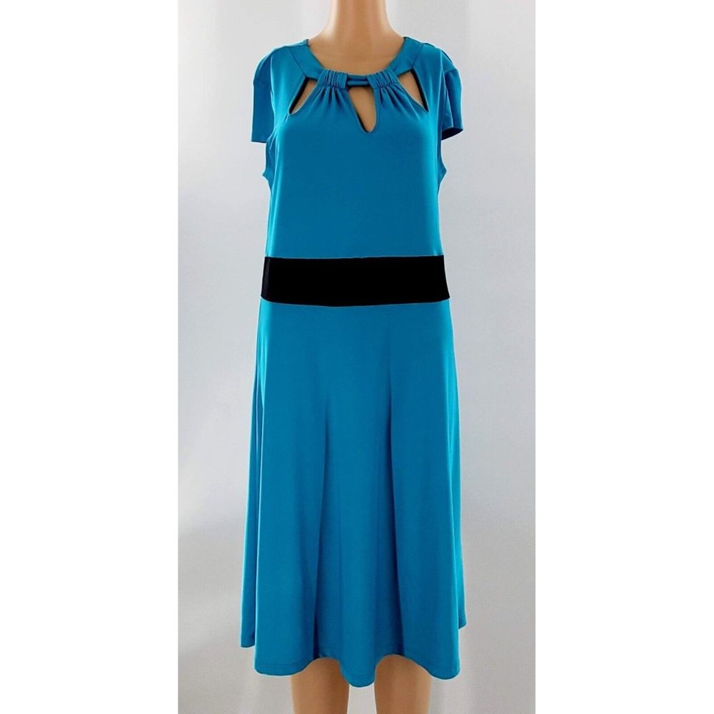 Summer Dress - Turquoise (Size Medium)